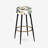 Ensemble de 2 tabourets de bar White Begonia Botanicals Collage