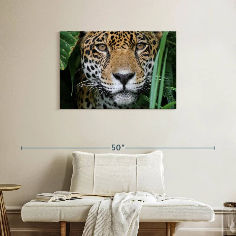 Brampt Amazon Jungle Jaguar, 24" H x 36" W