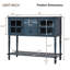 Console 42 po avec armoires en verre et tiroirs de rangement Farmhouse-2019209944