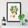Branch of an Apricot Tree by Pierre-Joseph Redoute - Picture Frame Graphic Art Print