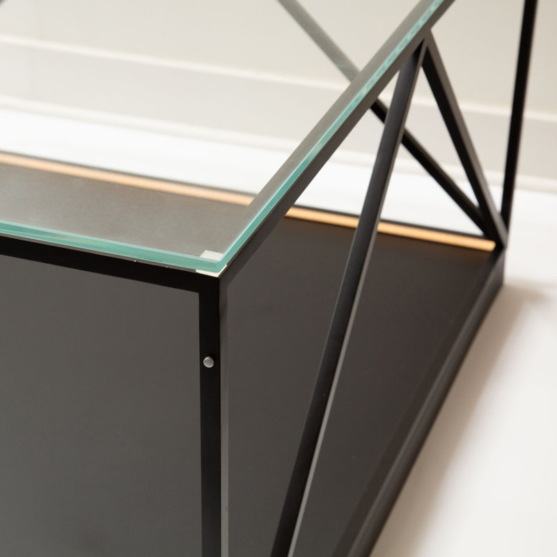 Tavola Glass Top Coffee Table