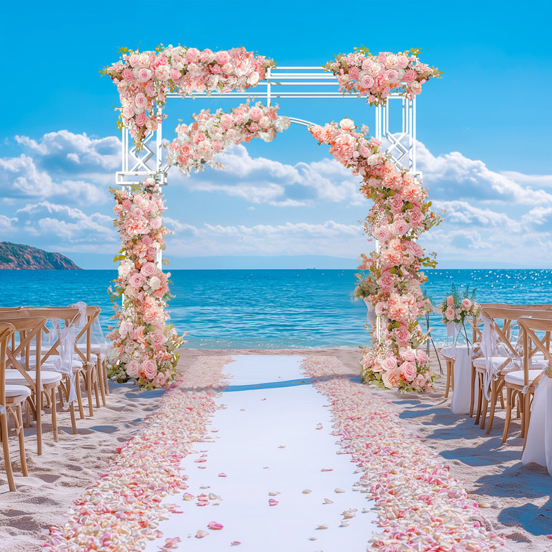 Wedding Arch Iron Backdrops & Signs