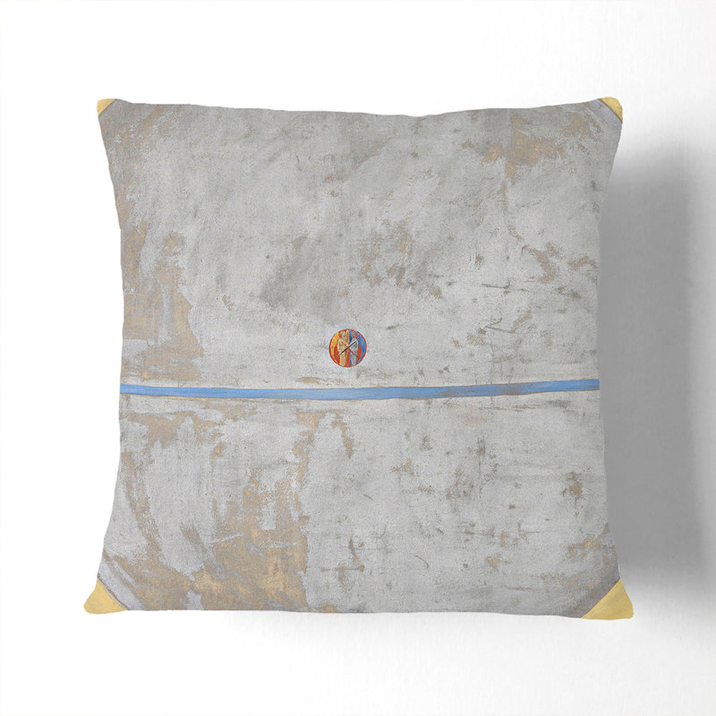 Artwork 2 Square Throw Cushion, 55cm H x 55cm W x 20cm D, Black