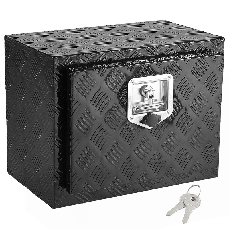 Boîte à outils pour dessous de caisse en aluminium 18 po x 12 po x 14 po