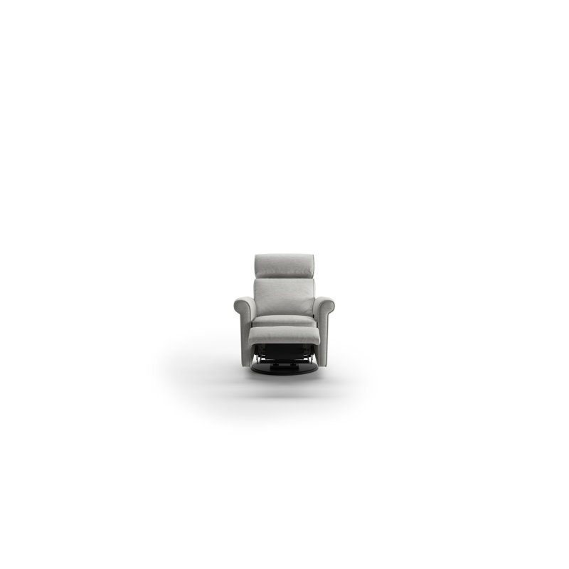 Rolled Recliner - Manual, Gray