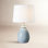 Light Blue Table Lamp