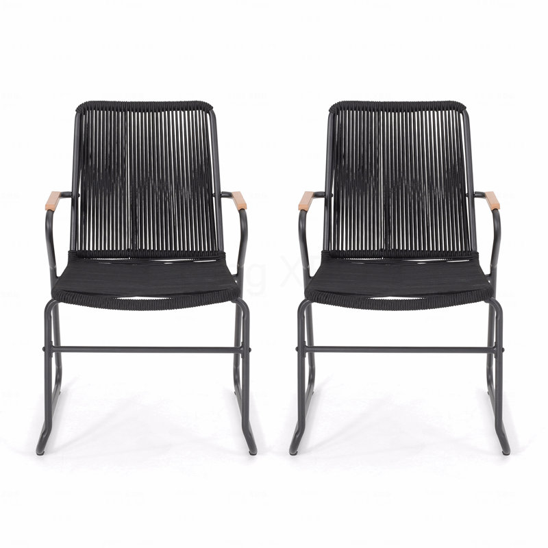 Chaise de patio en pierre de lune