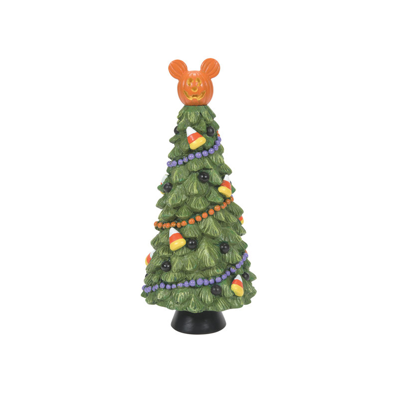 Figurine Disney Village Pumpkintown Manor Tree