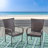 PE WICKER STACKING CHAIR, 1PC-59511602-45453686