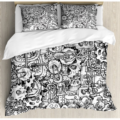 Nehemiah 260 TC Duvet Cover Set