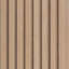 Panneaux muraux minces en bois de polystyrène Contour 93,7 po x 4,7 po-121884059