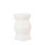 13" X 16.75" Glazed Ceramic Drum Stool - Indoor/Outdoor Side Table - Accent Garden Stool