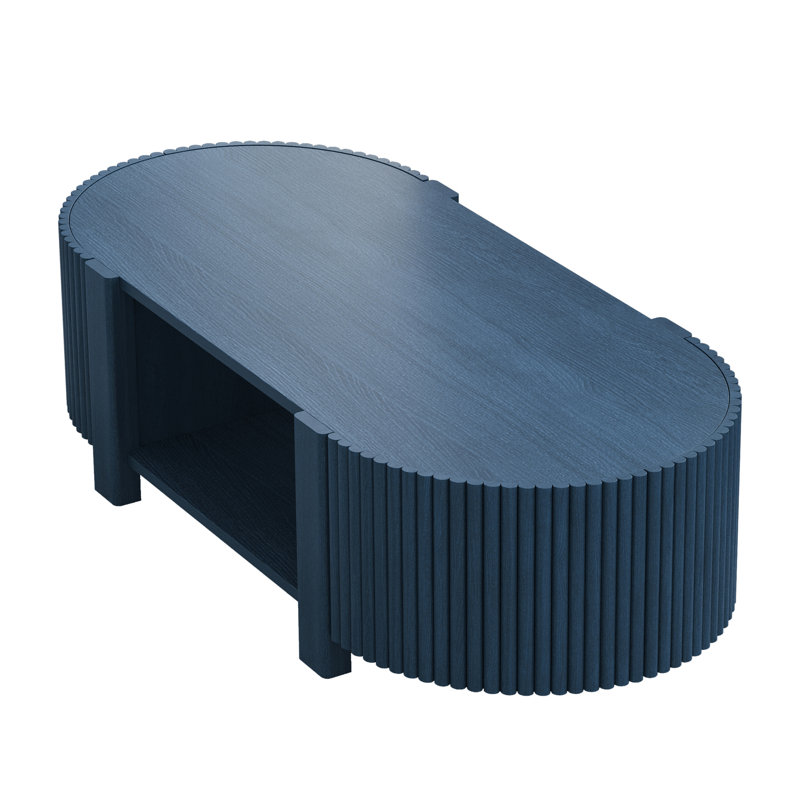 Table basse, Bleu