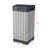 Keter Rockford 39 Gallon Manual Lift Waste And Recycling Trash Bin With Drip Tray Made of Durable Weather-resistant Resin - Grey-29557309
