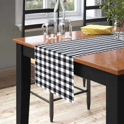 Ines Picnic Check Milliken Signature Table Runner