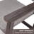 All-Weather Oversized HDPE Wicker Rocking Chair-834096718