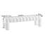 Banc rembourré en mélange de polyester Carraton-398180027-398180024