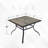 Jasavion Square 40'' L x 40'' W Outdoor Dining Table