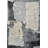Beige and Black Abstract Distressed Area Rug
