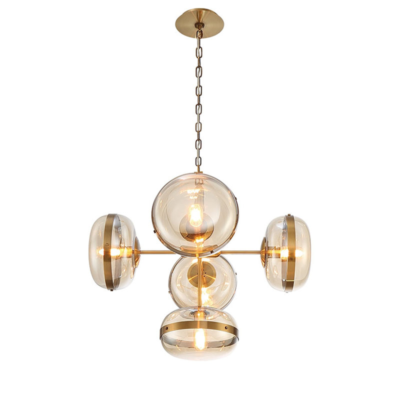 Nottingham 5 - Light Modern Linear Chandelier