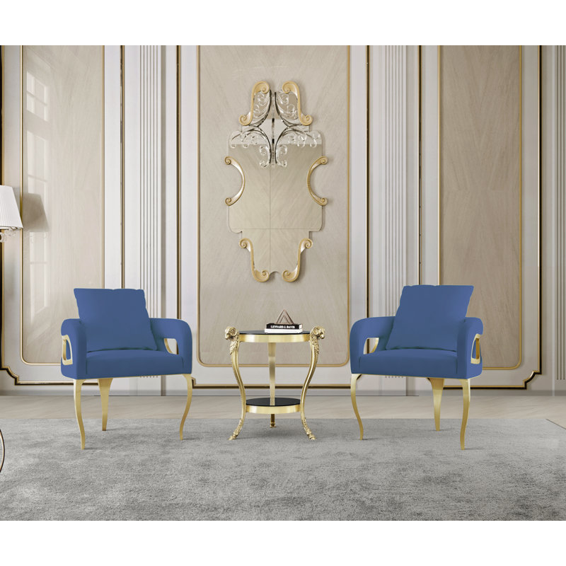 Jahin Armchair, Blue