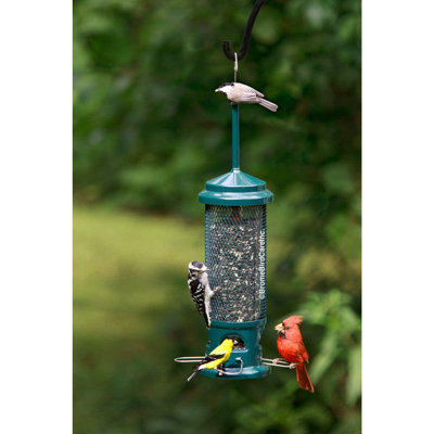 Squirrel Buster Legacy Squirrel-Proof Bird Feeder with 4 Feeding Perches, 2.6lb Seed Capacity