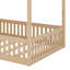 Lit superposé en bois double avec lit double et échelle de sécurité-1839586813