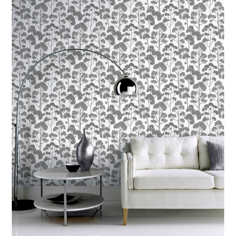 Papier peint blanc
