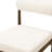 Barrau Genuine Leather Upholstered Back Side Chair Dining Chair-123141153