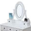 Ensemble coiffeuse avec tabouret et Miroir