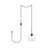 Graziani 1-Light Dimmable Single Pendant-2103747701-2103747381