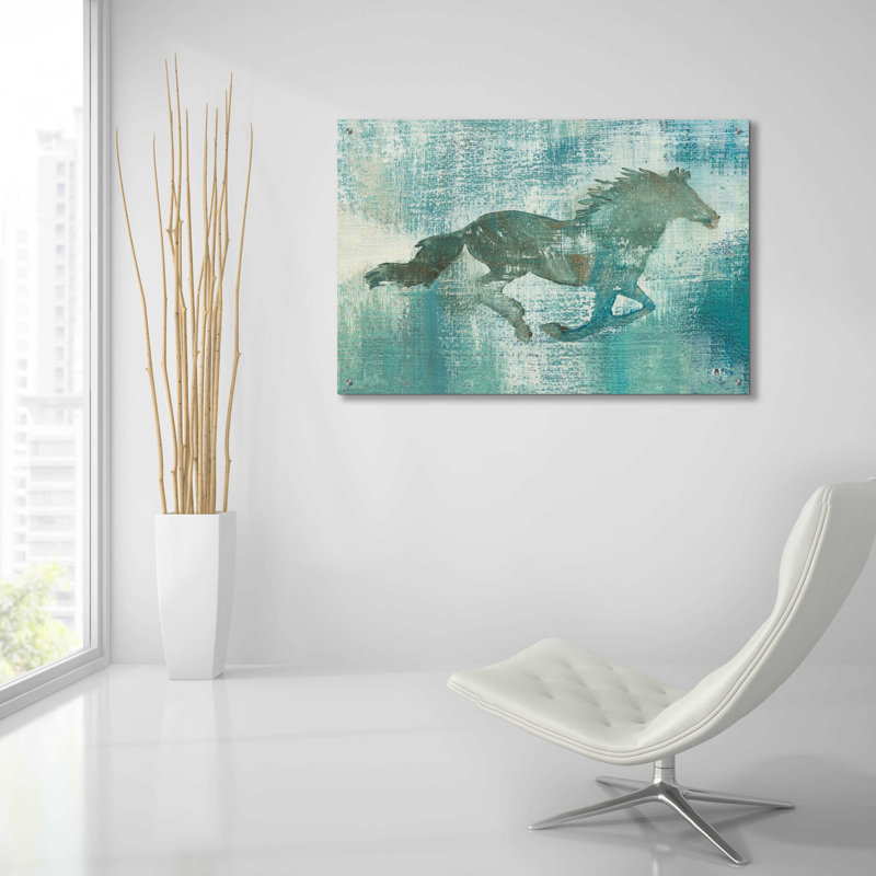 " Mustang Study " by Studio Mousseau, 24" H x 36" W x 0.2" D