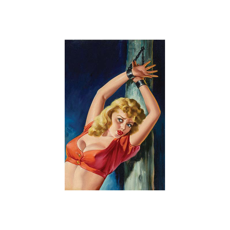 The captive-impression d’art graphique, H 36 po x l 24 po