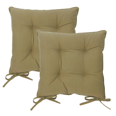 Slub Cotton 2 Pack Seat Pads