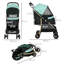 Foldable Pet Stroller for XS and S with Rain Cover-94516154