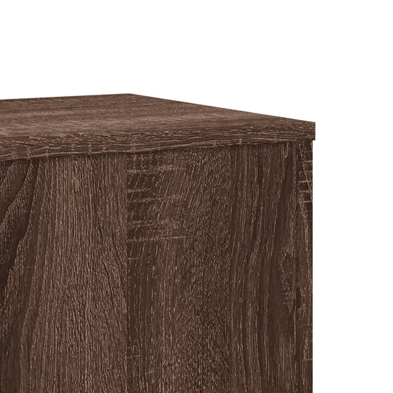 Plant Stand, Brown Oak