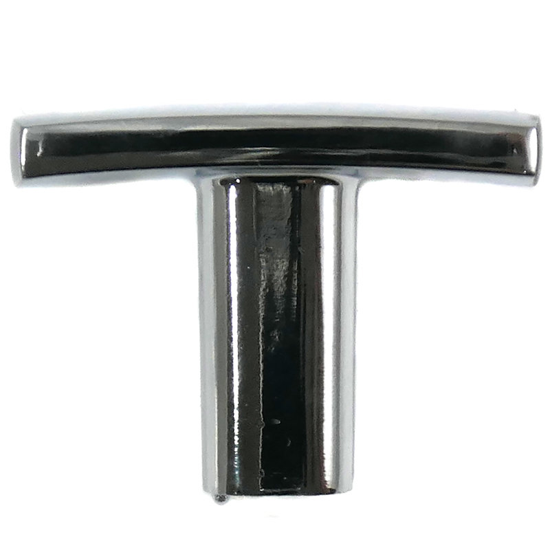 Oversized Contempo 1" Length Bar Knob Multipack, Polished Chrome