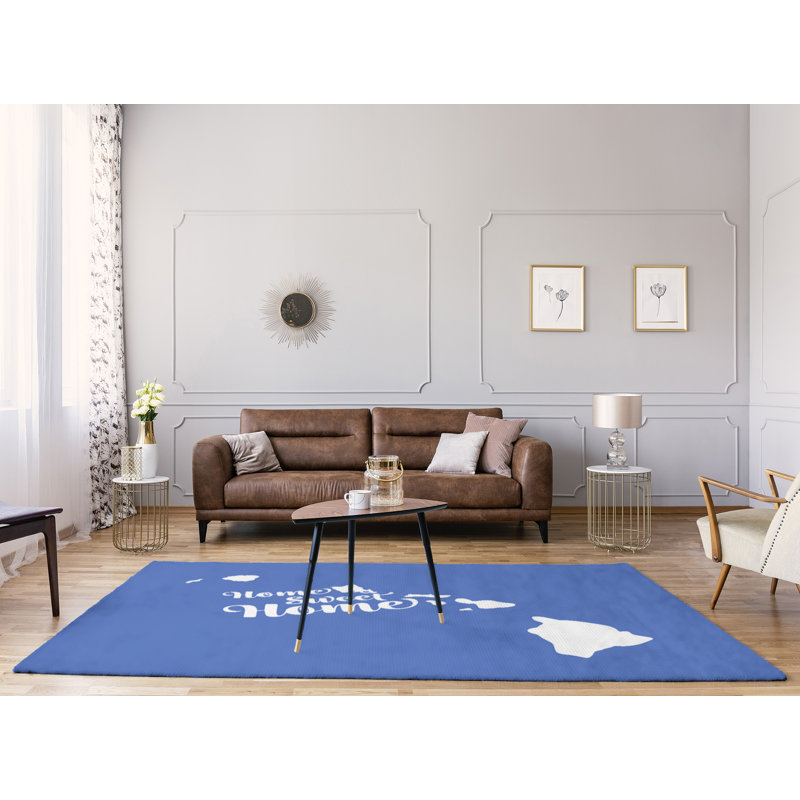 Tapis en poly-chenille honolulu à la maison, Rectangle 8 pi x 10 pi
