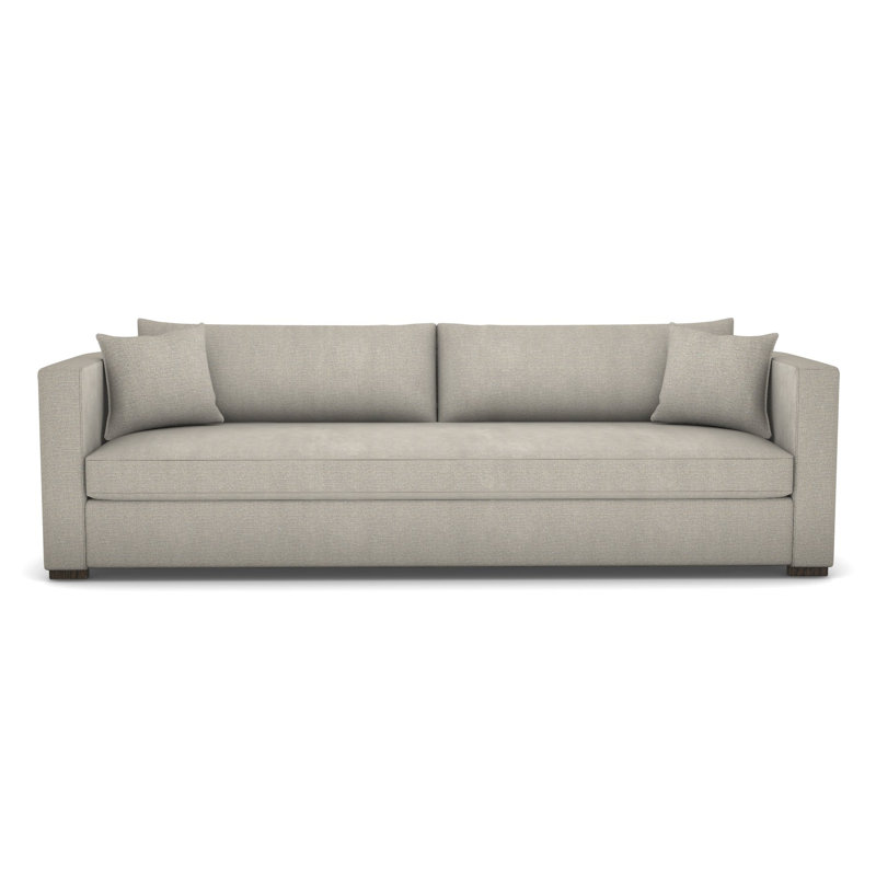 Brandt Bench Seat Extended Sofa, Impala Storm, Havana