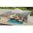 Palm Outdoor Mat, Deep Turquoise, Reversible Mat For Patio, Porch, Deck, Floor Mat-103706925