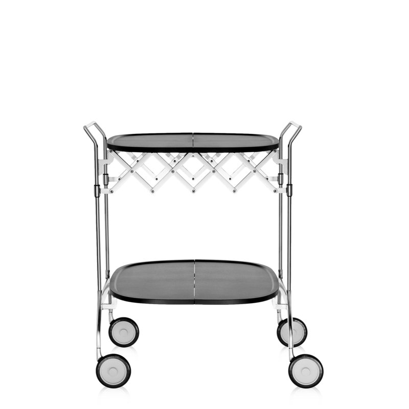 Gastone Kitchen Cart, Black