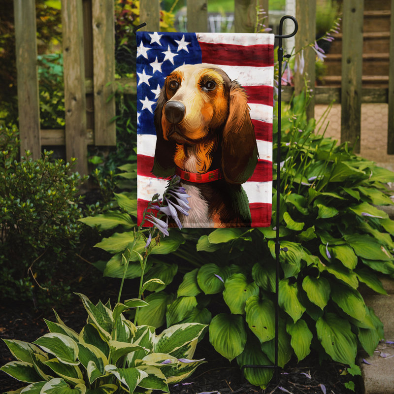 Polyester à 2 côtés 15 x 11 po drapeau de jardin, Broholmer
