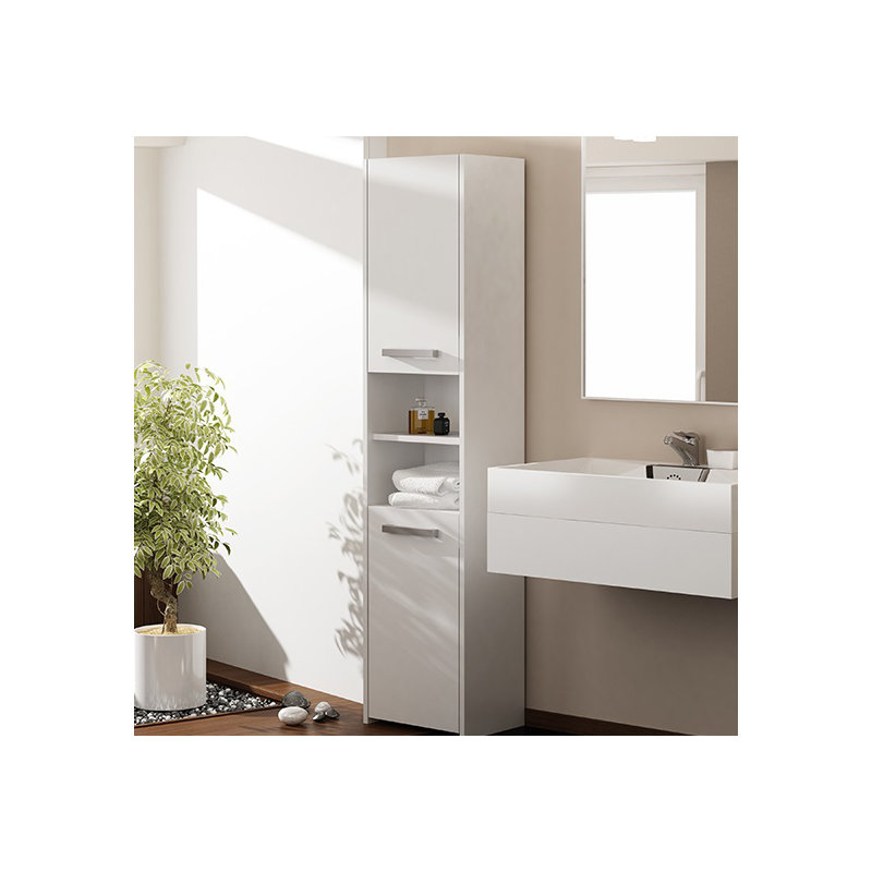 Delancey Linen Cabinet, White