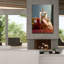  «Duckcasso» par Lucia Heffernan, art mural sur toile, 40 po x 54 po