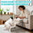 3-Step Pet Stairs with Soft Cushions