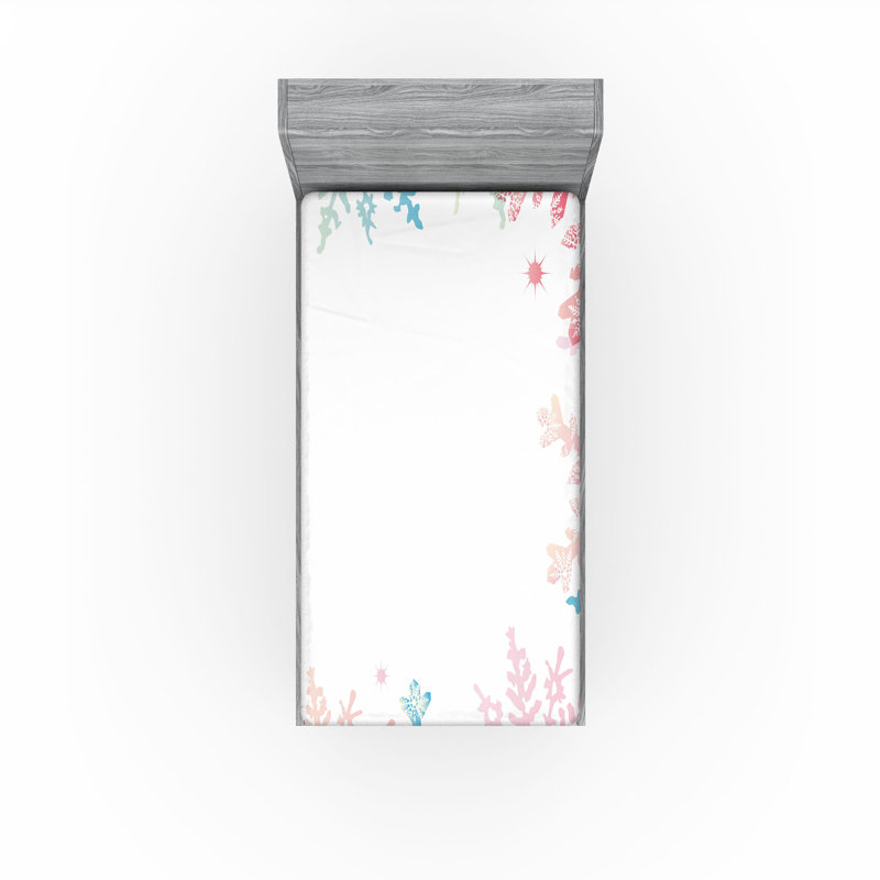 Ensemble de 2 draps-housse Ambesonne Winter, Drap-housse de taille simple