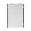 Armoire à pharmacie rectangulaire en bois délavé gris cendré l 18,5 po x H 28 po Bangalore