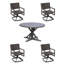 Chaise de patio pivotante