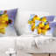 Coussin jaune