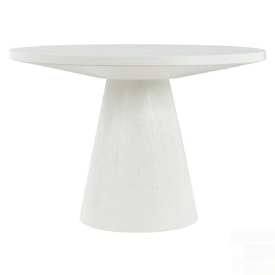 Retro Round Dining Table Minimalist Elegant Design For Living And Dining Rooms For Small Spaces And Modern Decor